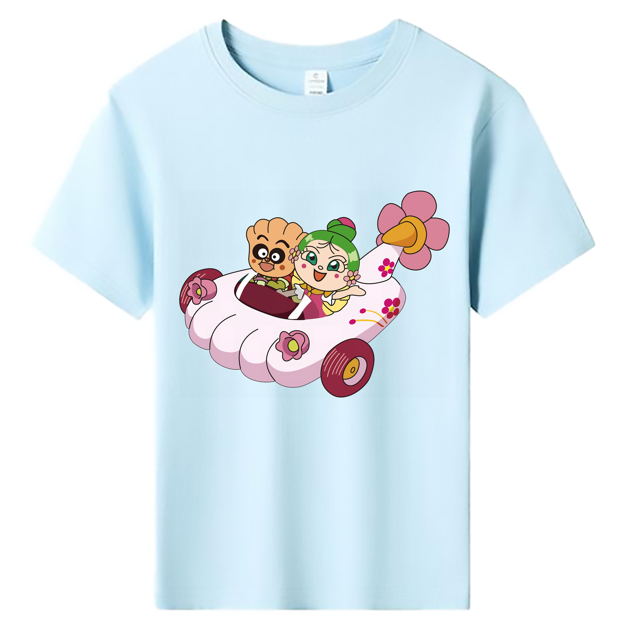 （画像用） アンパンマン Anpanman 綿100％キッズTシャツ（フロントプリント）